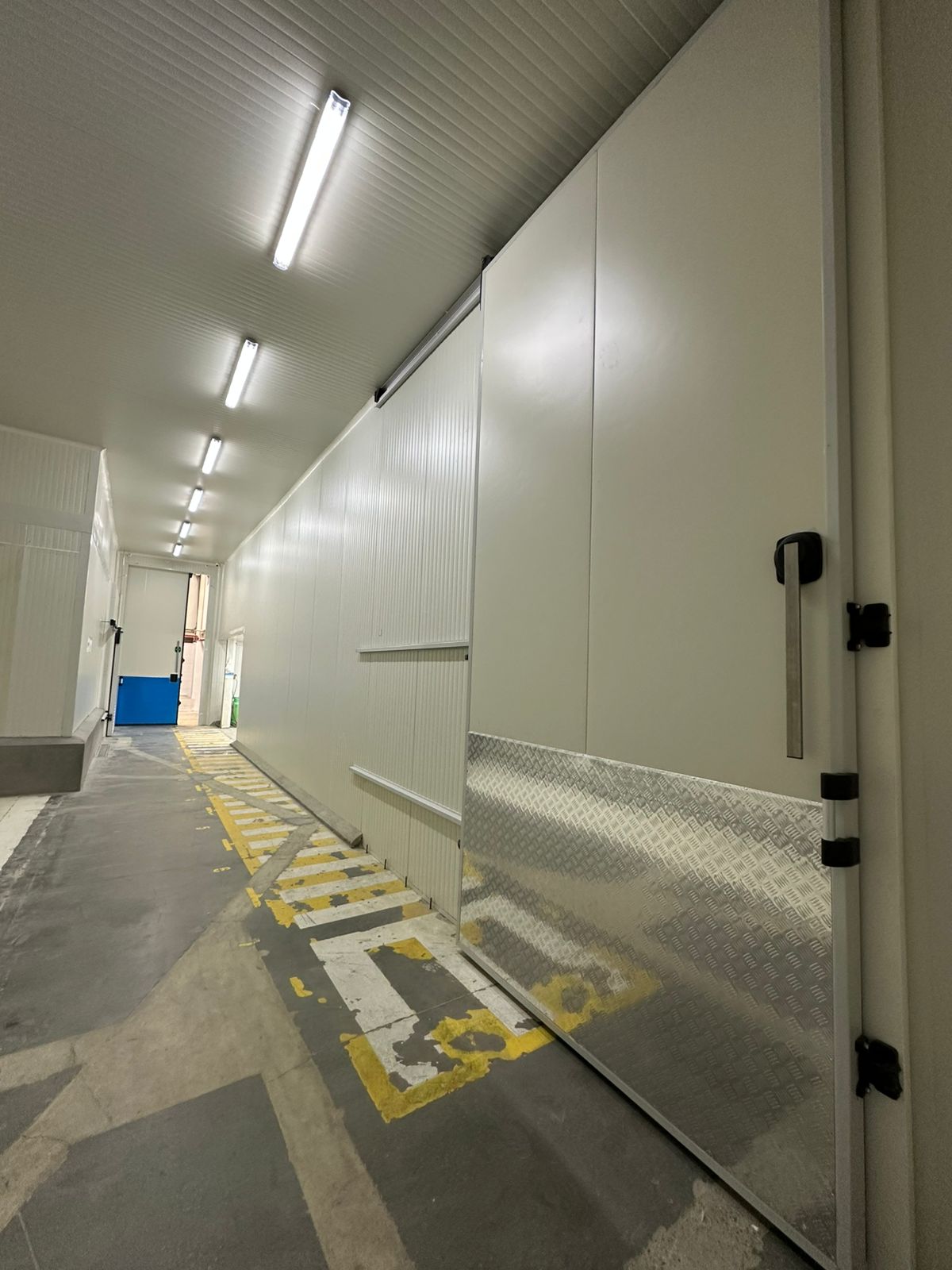 Sala de proceso refrigerada